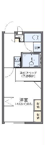 【レオパレスゴールドIIの間取り】