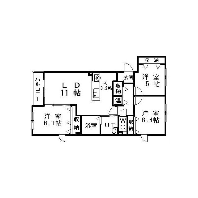 シャルールの間取り