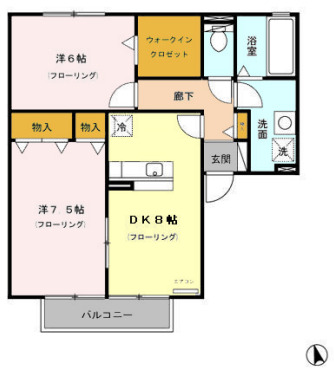 MONTE ROSAIIの間取り