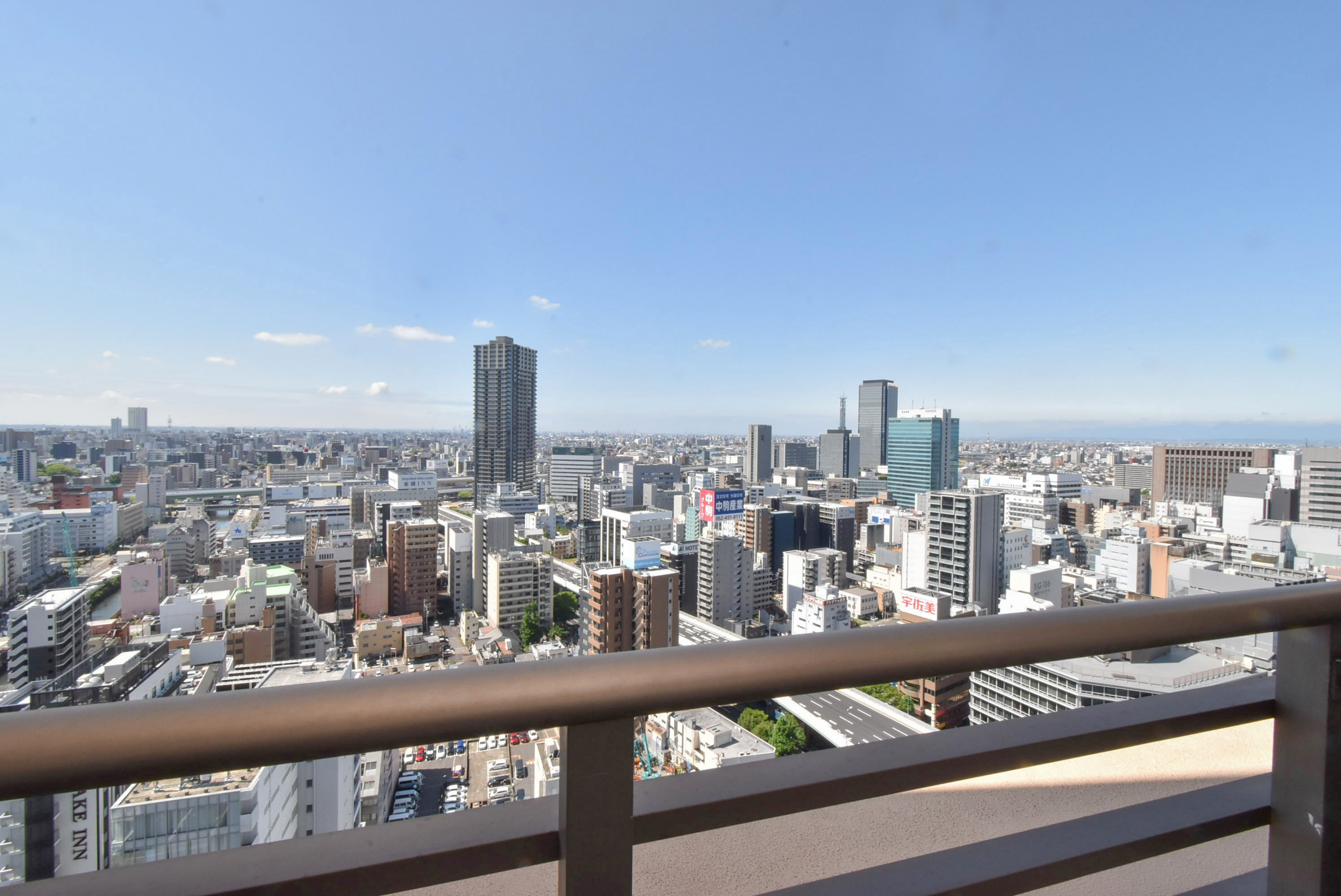 【名古屋市中村区名駅のマンションの眺望】