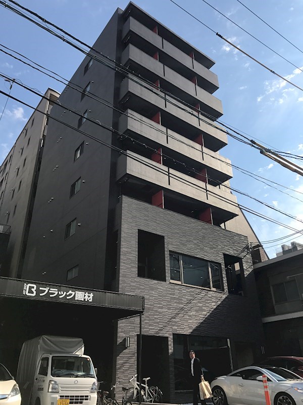 広島市中区鉄砲町のマンションの建物外観