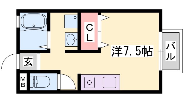 メゾンドールの間取り