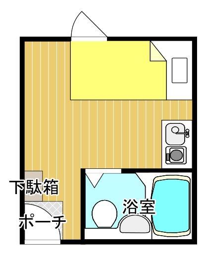 スカイマンション宇都の間取り