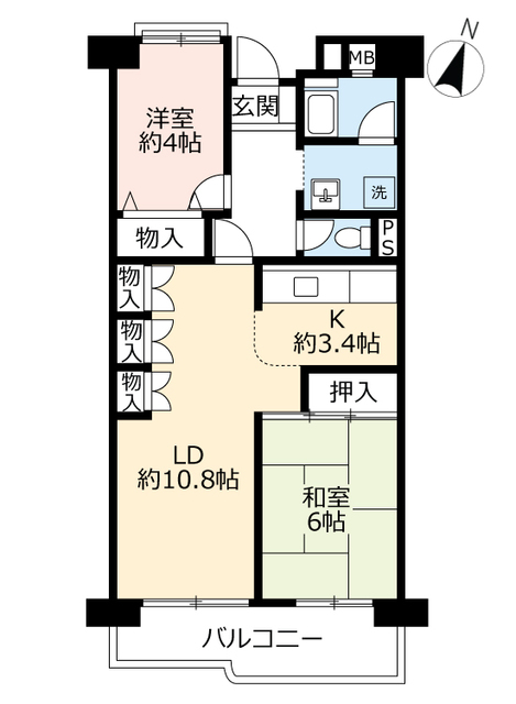 ＵＲポートアイランドの間取り