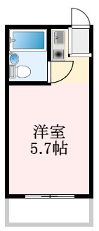 堺市中区土塔町のマンションの間取り