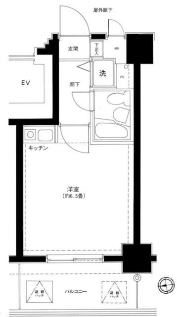 メインステージ武蔵関の間取り