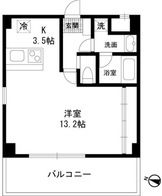 OZ-COURTの間取り