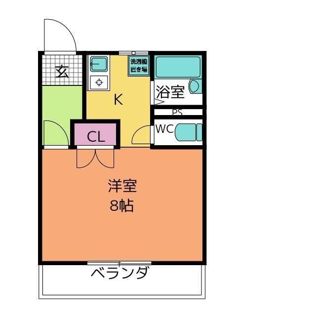 ボヌール新町の間取り