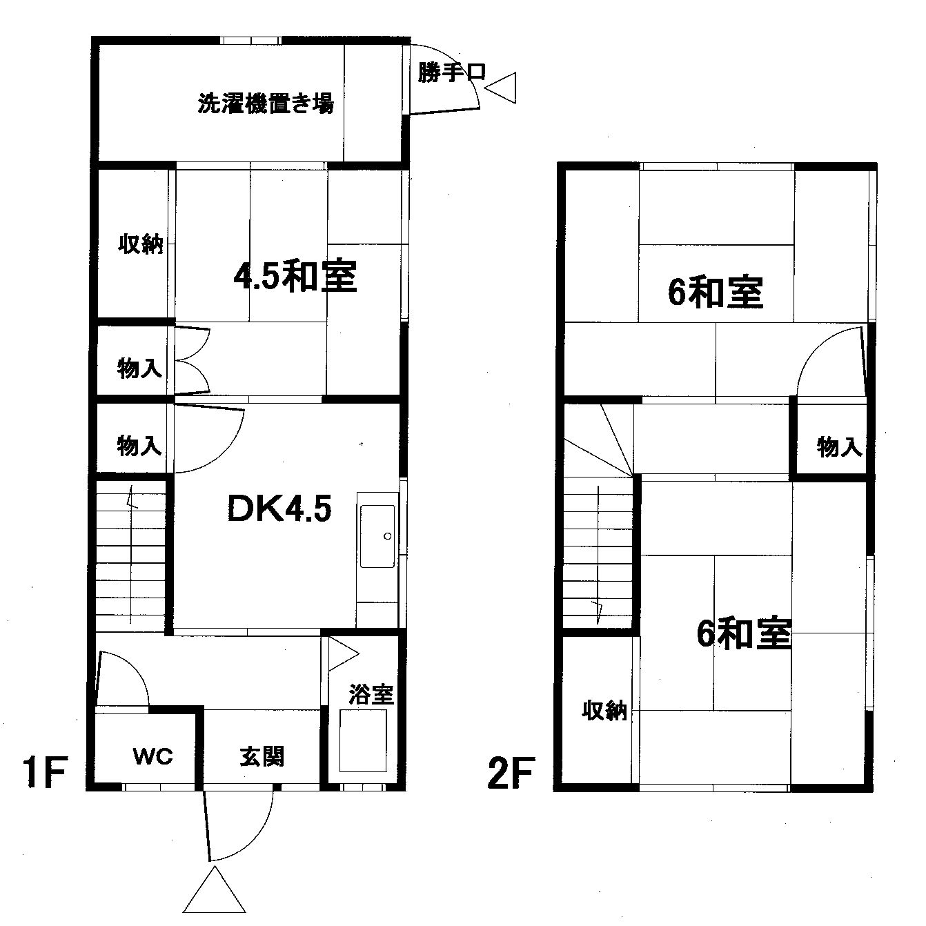 小林アパートの間取り