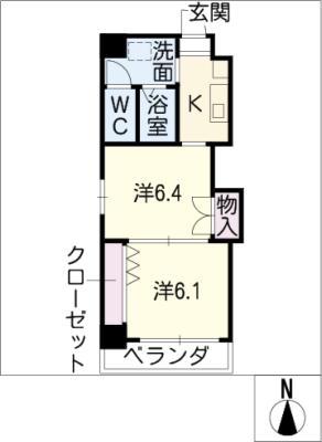 プレステージ名古屋の間取り