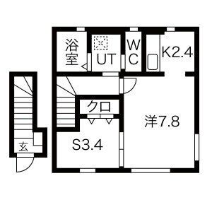 Bonheur常盤台A棟の間取り