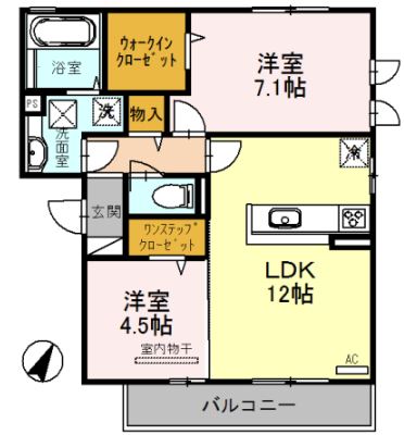 K・Tエルモの間取り