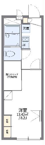 レオパレス好文亭の間取り