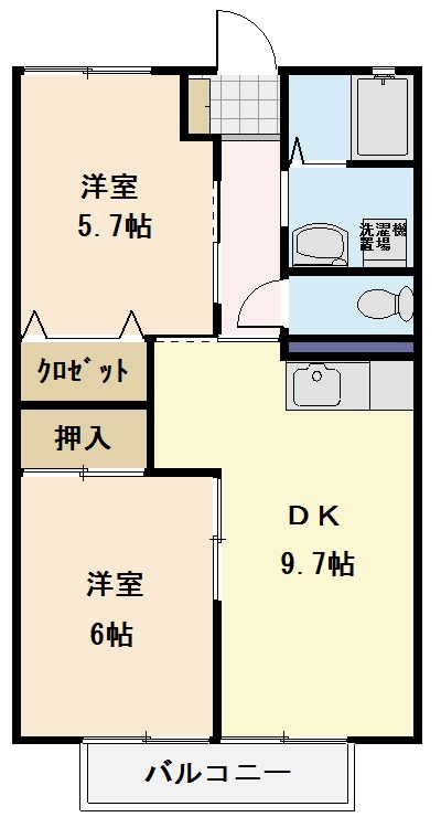 ヴェルディ福王台の間取り