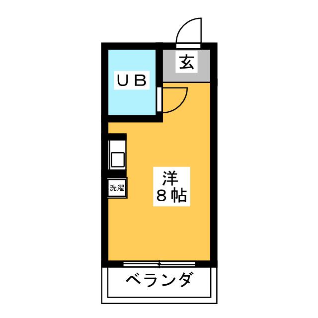 コーポ堀川の間取り