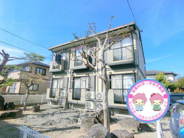 長野市三輪のアパートの建物外観