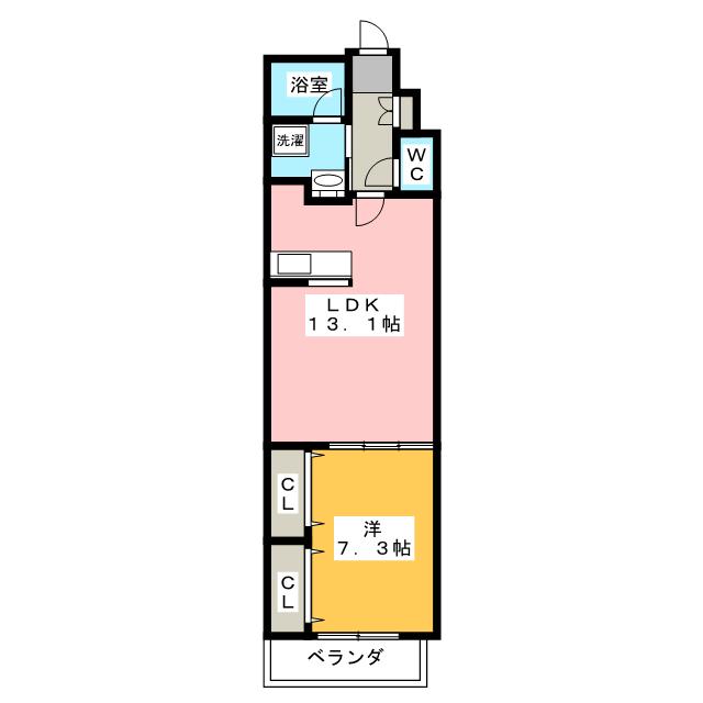 エスポワール　メゾンの間取り