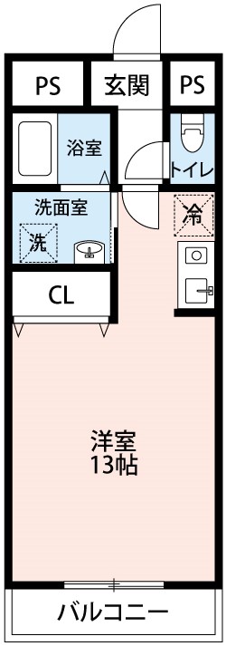 アネックス橋目の間取り