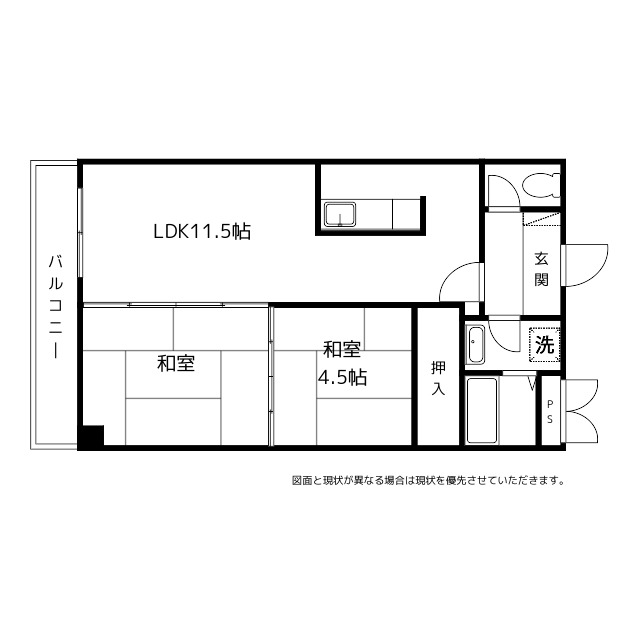 アクトピアＴＯＹＡＭＡの間取り