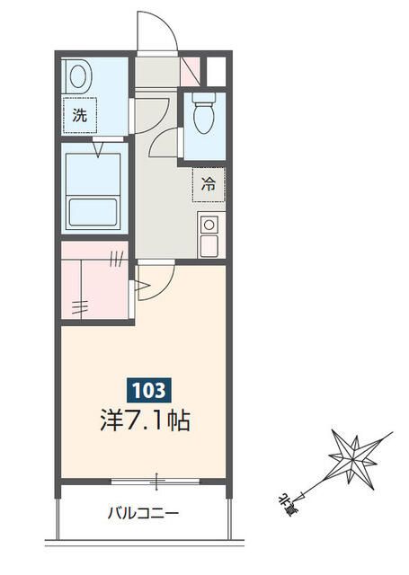 ＭＥＬＤＩＡ京成津田沼IIの間取り