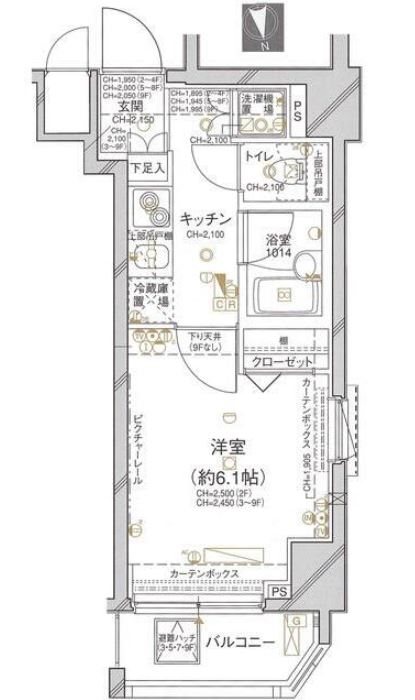 セジョリ御茶ノ水の間取り