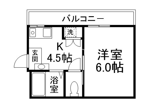 【メゾンルエの間取り】