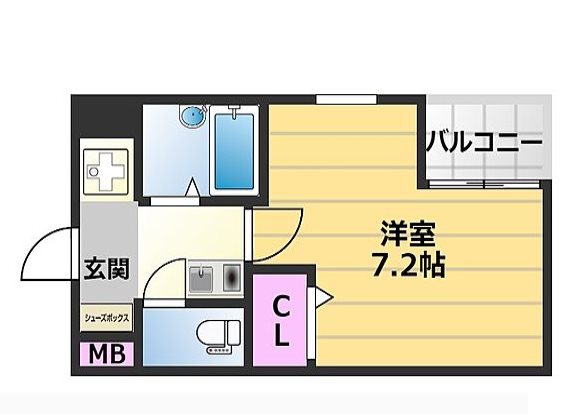 オアシス堺の間取り