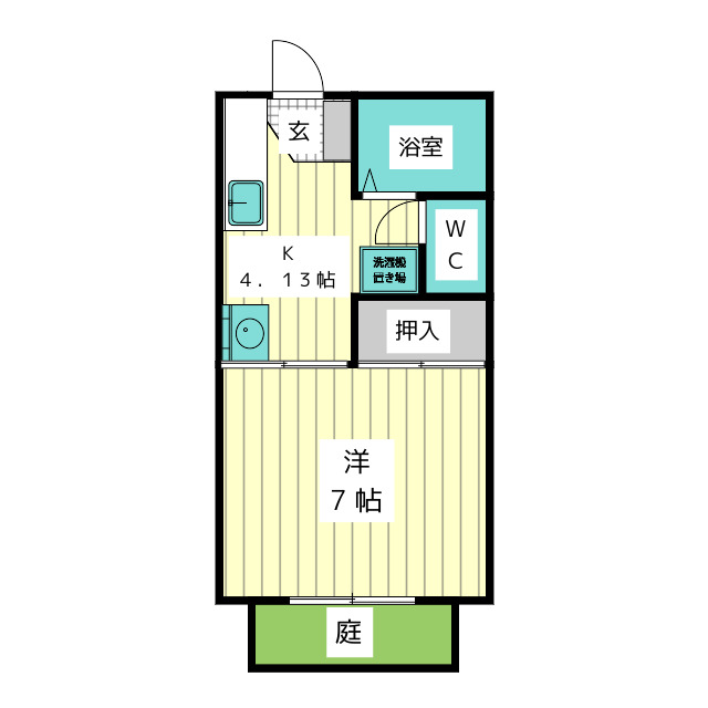 アーバンアオヤマの間取り