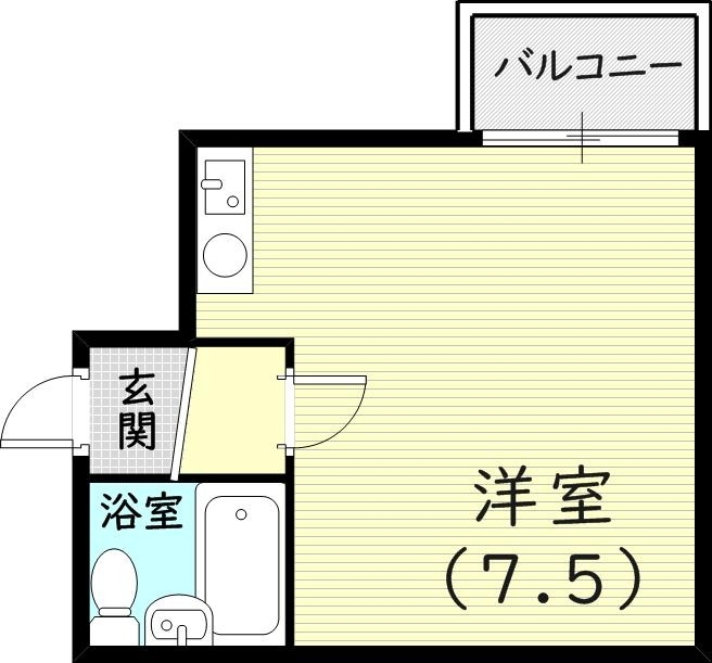 メゾンクール星陵台の間取り