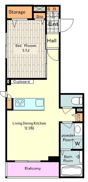 Residence凛の間取り