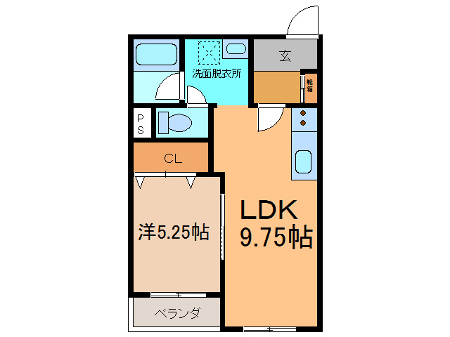 ヴィレッジ　アイリスの間取り