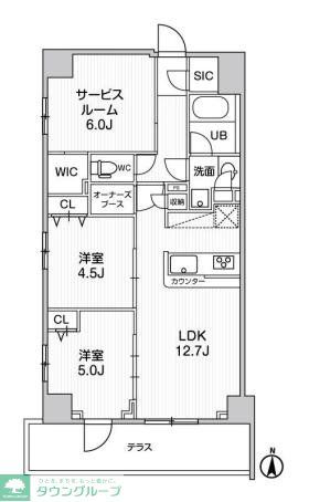 Weave Place Kunitachi Iの間取り