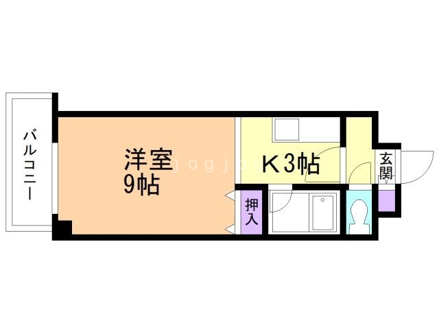 コスモス東札幌の間取り