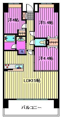 スターフィールド浦和常盤の間取り