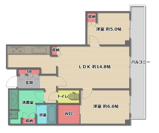 グランドメゾン新梅田タワー THE CLUB RESIDENCEの間取り