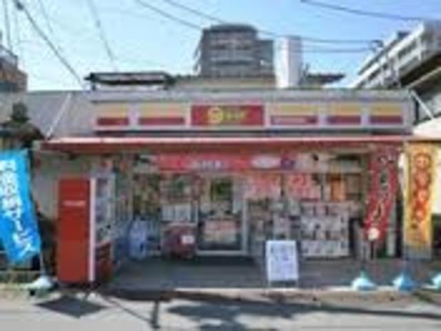 コンビニ　ニューヤマザキデイリーストア道明寺駅前店（コンビニ）まで408m