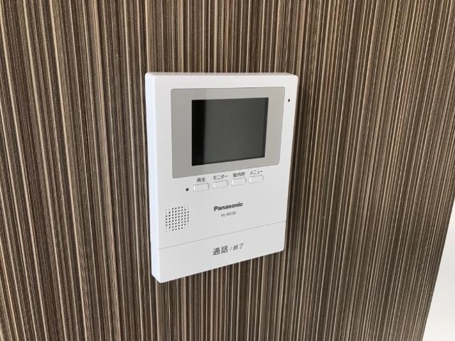 セキュリティ　カメラ付インターホン（イメージ）