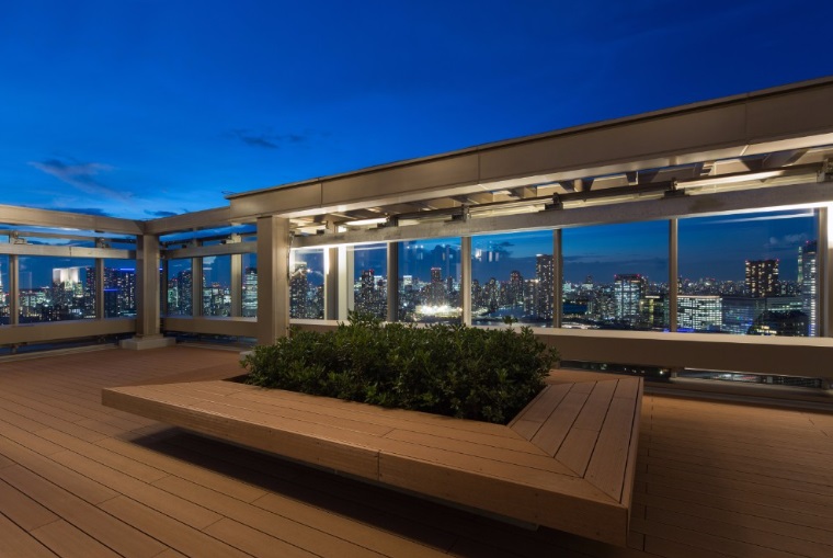 その他共有部分　夜景を一望できます。