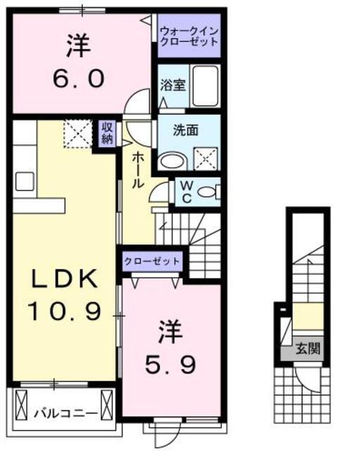 サンリットＣの間取り