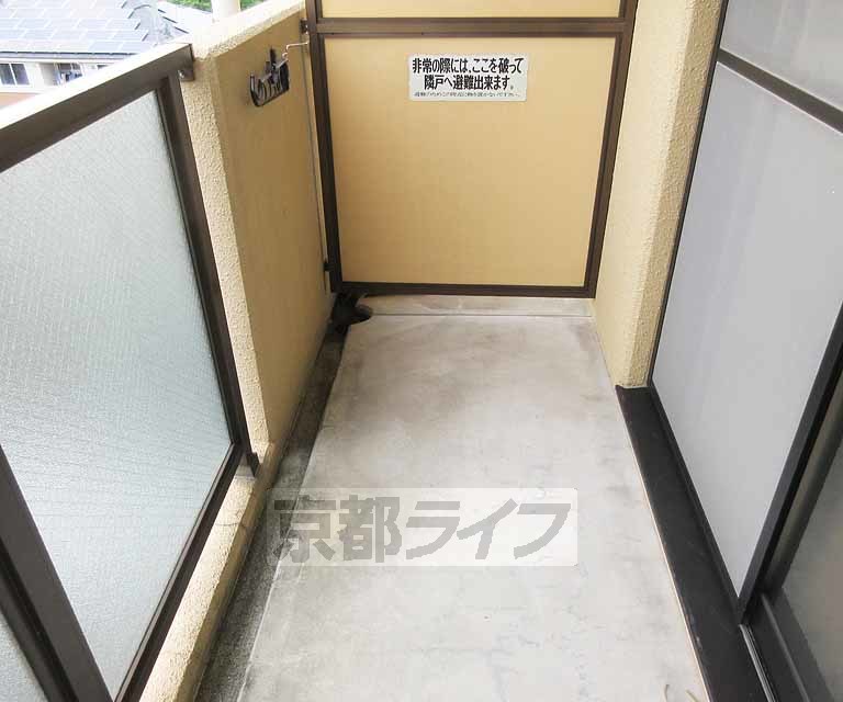 バルコニー　広々ベランダになります。