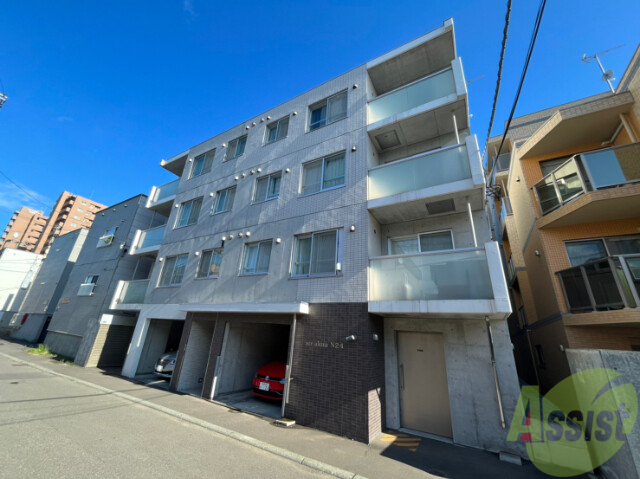 建物外観　札幌市東区北２４条東「ａｏ　ａｋｕａ　Ｎ２４」」