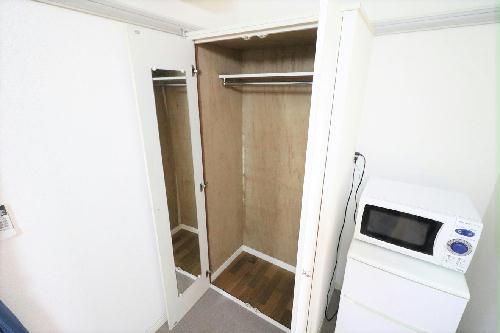 収納　大型クローゼットにより女性の方でも収納が安心！