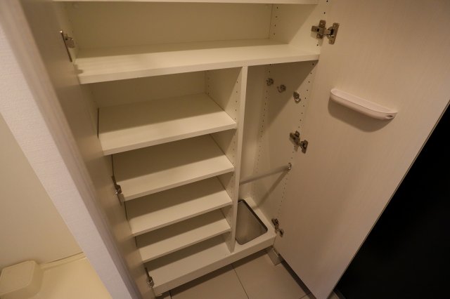 収納　清潔感のあるシューズボックスです