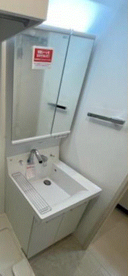 洗面設備　参考写真です。