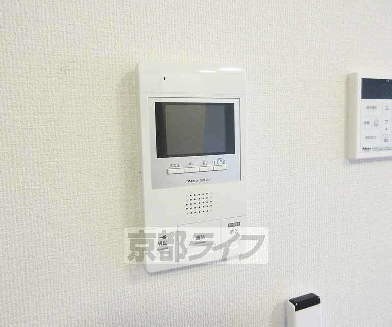 セキュリティ　モニター付きで安心・