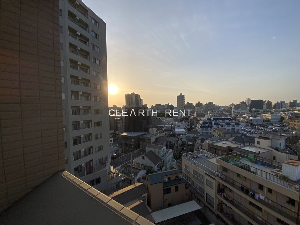 眺望　開放的な眺望が広がり気分も上がります