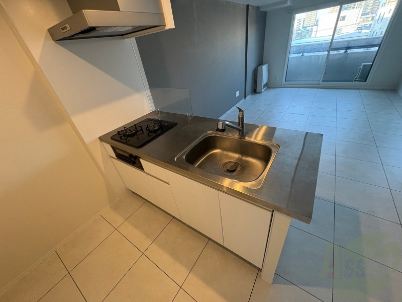 キッチン　２口システムキッチンなので、すぐお料理に使えます！