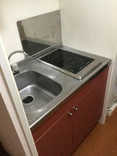 キッチン　２口コンロ