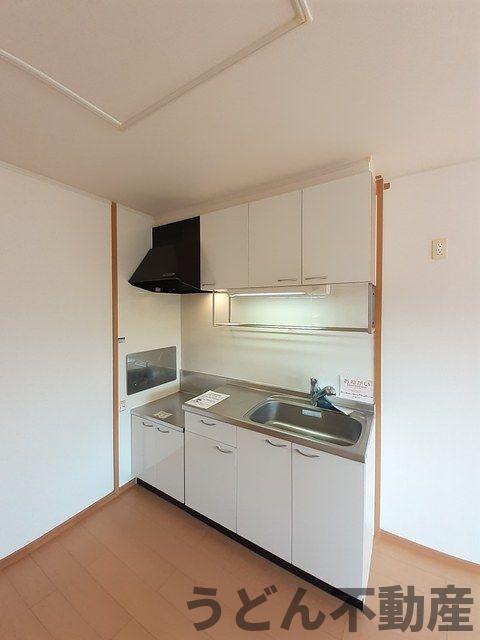キッチン　うどん県のお部屋探しはうどん不動産へ うどんちゃんとLINE