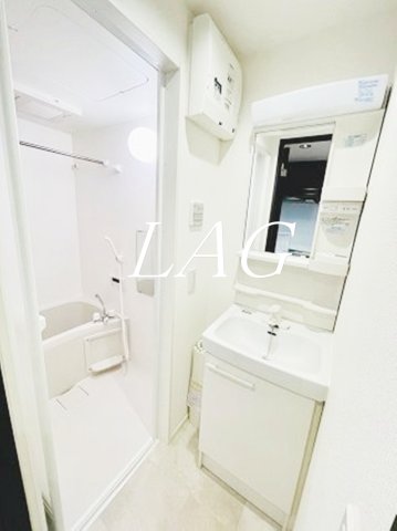 洗面設備　洗面台です。